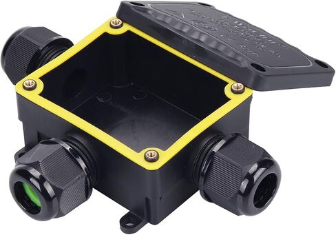 Junction Box IP68 Waterproof External Electric Power Box Outdoor Rapid Maintenance Open Splice Outlet Box Outside Extension Cord Cover EW-M2068L-4H in Saudi Arabia