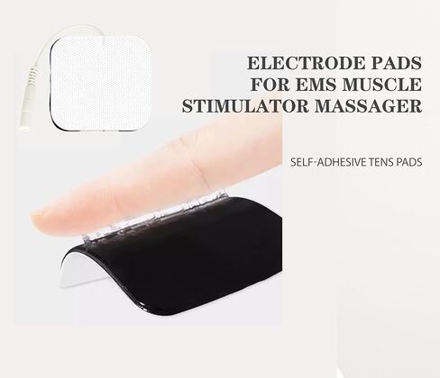 وسادات بديلة عالمية لرقع القطب الكهربائي مع أداء ذاتي اللصق لوحدة العشرات المتوافقة مع موصل دبوس 2.0 مم، 20 قطعة/حقيبة (4 سم × 4 سم) in Kuwait