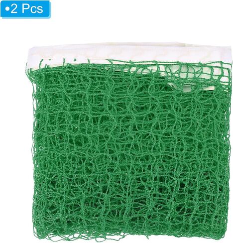 PATIKIL 20 x 2.5 Ft Badminton Net, 2Pcs Portable Badminton Court Netting Sports Replacement for Outdoor Indoor Beach Backyard Game, Navy Blue in Saudi Arabia