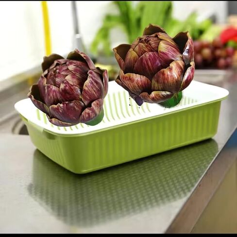 WESAPPINC Large Artificial Artichoke Fake Vegetables and Fruits for Kitchen Home Table Wedding Decorations (Green) in Saudi Arabia