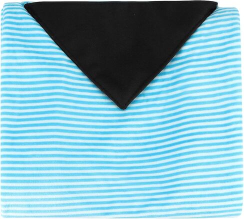 QWORK Surfboard Sock Cover - Light Protective Bag with UV and Ding Protection, Reinforced Nose and Storage Pocket (Blue and Gray, 6') in Saudi Arabia
