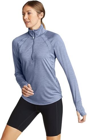 Eddie Bauer Women's Regular Ls Reso 1/4 Zip in Saudi Arabia