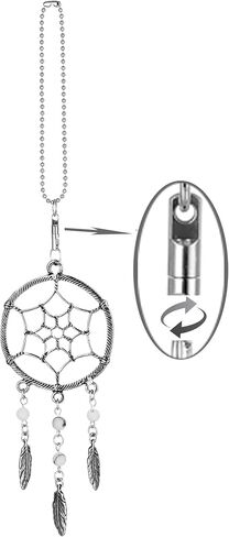قلادة Dream Catchers Car Charm مصنوعة يدويًا وقابلة للدوران مع خرز بألوان مختلطة in Kuwait