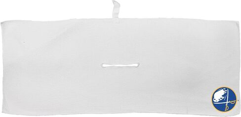 Team Golf NHL NHL Microfiber Towel - 16" X 40" (White) with Carabiner Clip, Premium Microfiber with Deep Waffle Pockets- Superior Water Absorption and Quick Dry Golf Cleaning Towel in Saudi Arabia