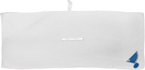 Team Golf NHL NHL Microfiber Towel - 16" X 40" (White) with Carabiner Clip, Premium Microfiber with Deep Waffle Pockets- Superior Water Absorption and Quick Dry Golf Cleaning Towel in Saudi Arabia