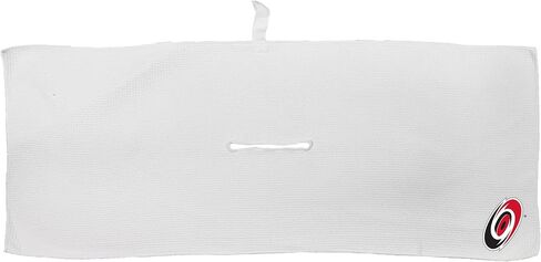 Team Golf NHL NHL Microfiber Towel - 16" X 40" (White) with Carabiner Clip, Premium Microfiber with Deep Waffle Pockets- Superior Water Absorption and Quick Dry Golf Cleaning Towel in Saudi Arabia