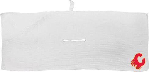 Team Golf NHL NHL Microfiber Towel - 16" X 40" (White) with Carabiner Clip, Premium Microfiber with Deep Waffle Pockets- Superior Water Absorption and Quick Dry Golf Cleaning Towel in Saudi Arabia