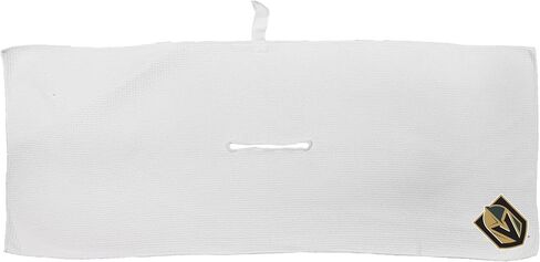 Team Golf NHL NHL Microfiber Towel - 16" X 40" (White) with Carabiner Clip, Premium Microfiber with Deep Waffle Pockets- Superior Water Absorption and Quick Dry Golf Cleaning Towel in Saudi Arabia
