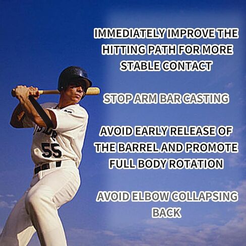 معدات تدريب البيسبول، أدوات تدريب ضرب الكرة اللينة، أداة مساعدة مثالية على رمي الكرة اللينة، أدوات تدريب رمي الكرة اللينة، معدات تدريب البيسبول لتصحيح وضعية التأرجح in Kuwait