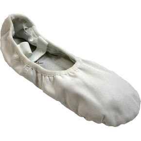 حذاء باليه Capezio Lily - للأطفال - مقاس طفل صغير 8M، أبيض in Kuwait