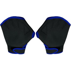 PATIKIL Webbed Swim Gloves, Unisex Swimming Resistance Gloves Water Resistance Training Accessories for Swimming Diving