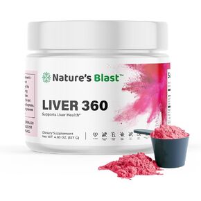 Liver 360 - Fruit Punch Flavored Liver Support Powdered Supplement, 1 Bottle