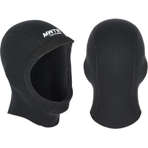 MWTA Surf Wetsuit Hood for Men and Women different thickness Neoprene, Super Stretch and Flexibility Neoprene - Outdoor, Surfing, Swimming, Water Sports Activities (Black)