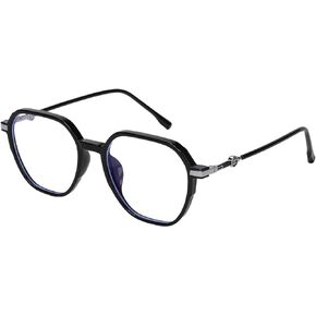 Blue Light Blocking Glasses, UV 400 Protection Clear Lenses, Fashion Light Weight TR90 Glasses for Women and Men
