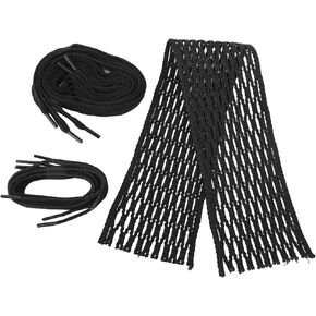 Mesh String Kit Semi Soft Mesh Kit, Wear Proof Mesh String kit Mesh Piece Woven String for Accessory, Training Mesh Accessory for Outdoor Sport