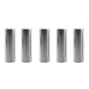 TAODAN 5PCS M6 Circular Connector Nut 304 Stainless Steel Coupling Nut Length 20MM / 0.78 Inch for Petrochemical Metallurgical Chemical Automotive and Industrial Controls