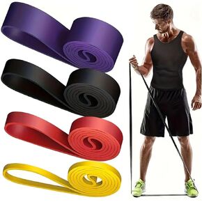 Pull Up Assist Resistance Band Set for Working Out Men Women Long Eexercise Bands Resistance Bands for Stretching, Fitness, Training, Physical Therapy