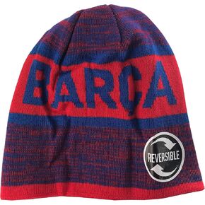 Icon Sports (ICOZ7) Men's Standard FC Barcelona Team Beanie, Blue, OSFM