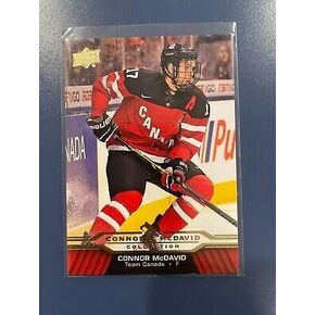 2015-16 Upper Deck Connor McDavid Collection Rookie Year #CM-25 Edmonton, BLUE