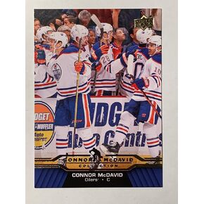 2015-16 Upper Deck Connor McDavid Collection Rookie Year #CM-23 Edmonton, BLUE