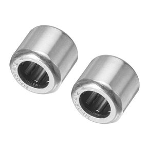 uxcell 2 Pcs HF081412 Needle Roller Bearings One Way Bearing 8x14x12mm, Stainless Steel Bearing