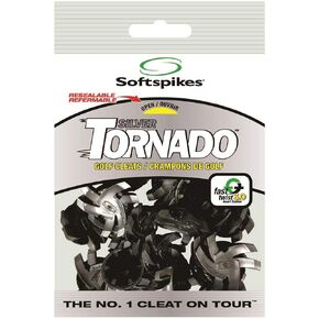 SOFTSPIKES Silver Tornado Fast Twist 3.0 Golf Spikes, 18 Count in Kuwait