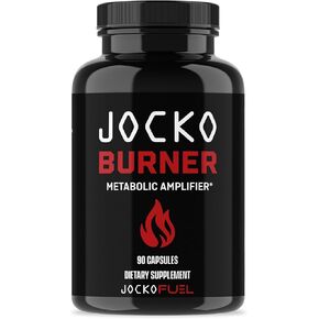 Jocko Fuel Burner for Men & Women - Healthy Weight Support Supplement, Helps Regulate Appetite, & Metabolism Booster - Supports Healthy Metabolism & Increased Thermogenesis 90 Count (30 Day Supply)
