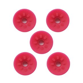 5 pcs Industrial Flat Vacuum Suction Cup F Series Single layer Silicone Robotic Arm Accessory with Ribs,Industrial Robots Accessoties (F25)