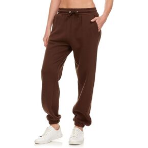 High Waisted Sweatpants for Women – Cinch Bottom Fleece Womens Oversized Joggers
