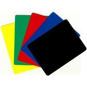 Durable Plastic Poker/blackjack Cut Cards - Set of 5 Different! in Saudi Arabia