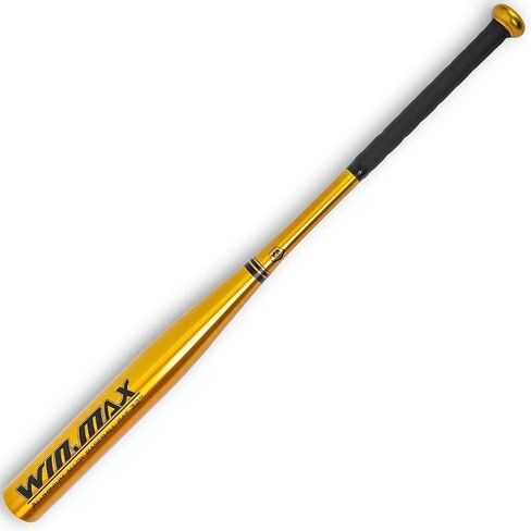 WIN. MAX Youth Baseball Bat | Self-Defense Softball Bat Home Lightweight | Youth T-Ball Bat | Aluminum Alloy 32 inch | 32" Metal Baseball Bats | 1 Pc. Aluminum in Saudi Arabia