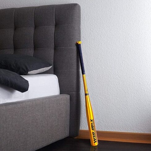 WIN. MAX Youth Baseball Bat | Self-Defense Softball Bat Home Lightweight | Youth T-Ball Bat | Aluminum Alloy 32 inch | 32" Metal Baseball Bats | 1 Pc. Aluminum in Saudi Arabia