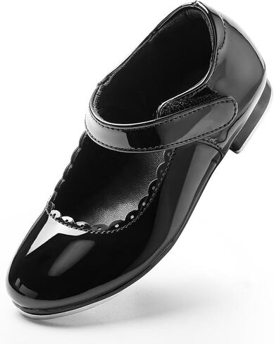 Tap Shoes for Girls and Boys Easy Strap Tap Dance Shoes for Toddler/Little Kid/Big Kid in Kuwait