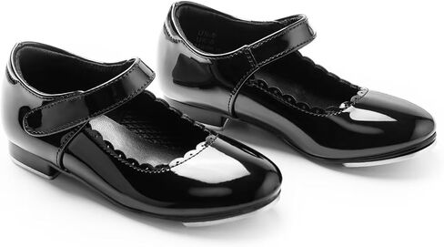 Tap Shoes for Girls and Boys Easy Strap Tap Dance Shoes for Toddler/Little Kid/Big Kid in Kuwait