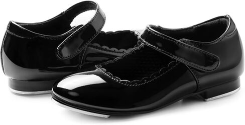 Tap Shoes for Girls and Boys Easy Strap Tap Dance Shoes for Toddler/Little Kid/Big Kid in Kuwait