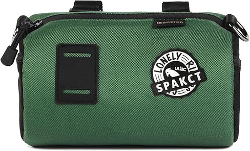 Bike Handlebar Bag Handy Front Bike Bags Handlebar Storage Pouch Pack with Shoulder Strap Little Mountain Road Bike Barrel Bag (black, 1.5 L) in Saudi Arabia