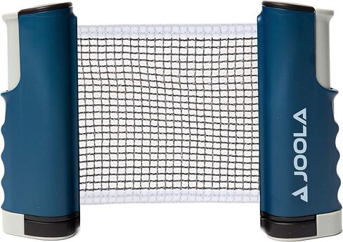 JOOLA Retractable Ping Pong Net with Clamps - Table Tennis Net Stretches 5.75' - Clamps on Table Up to 2" Thick - Optional Ping Pong Paddles and Balls in Saudi Arabia