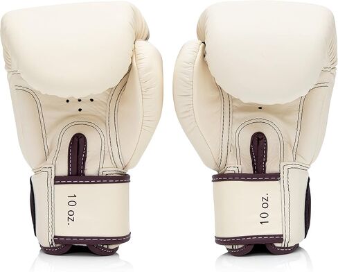 Fairtex BGV16 Leather Muay Thai Boxing Gloves - Lightweight | Compact Size | Superior Hand & Wrist Protection | Premium Leather | Grip Bar, Suitable for Training & Competition in Kuwait