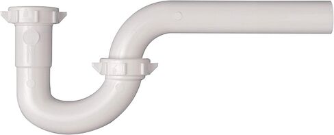 Plumb Pak Keeney 400WK 1.25-in. x 1.5-in. Plastic P-Trap with Reducing Washer, White, 1-1/2-Inch or 1-1/4-Inch by 1-1/2-Inch in Kuwait
