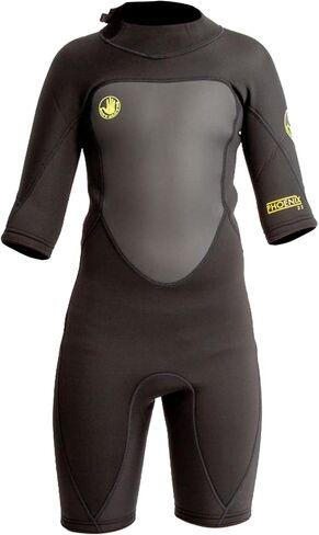 Body Glove Phoenix 2mm Kids Wetsuit for Boys Girls, Neoprene Back-Zip Short Sleeve Springsuit, Size (8-16) Full Wet Suits Keep Warm in Cold Water for Water Sports Swimming Surfing Snorkeling Diving in Saudi Arabia