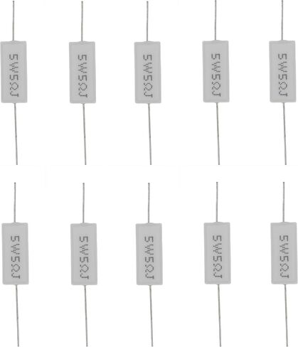 (Pack of 5) 20W 2K Ohm 5% Power Wirewound Ceramic Horizontal Cement Resistor in Saudi Arabia