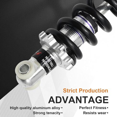 150mm 750lbs 8mm Hole Bike Rear Shock Absorber, Universal Mountain Bike Damping Suspension Spring Shock Damper for MTB, Electric Bikes, Motorcycles, ATV in Saudi Arabia