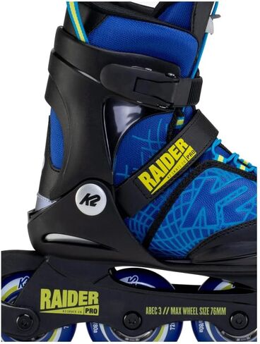 K2 Raider Pro Pack Blue Boys Adjustable Inline Skates in Saudi Arabia