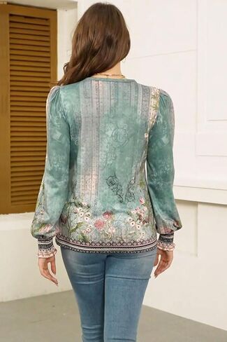 ETCYY بلوزات نسائية مطوي قمصان طويلة الأكمام متأنقة ملابس خريف غير رسمية 2024 موضة العمل الأعمال ملابس غير رسمية تونك القمم in Kuwait