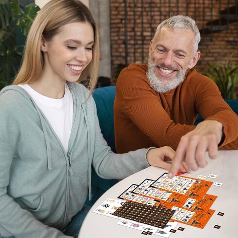 Fall Pumpkin Bingo Card Game, Autumn Bingo Game for Adults, Thanksgiving Party Supplies, Favors, Decorations, Thanksgiving Gift, Thanksgiving Party Games, 24 Players Bingo Game, D01 in Saudi Arabia