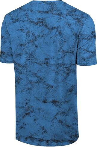 FOCO NFL Men's Officially Licensed Established Wordmark Camo Performance Throwback Team Color Crewneck T-Shirt in Saudi Arabia