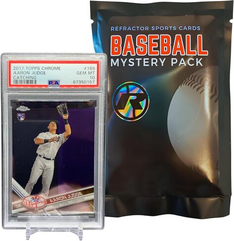 Baseball Mystery Hot Pack - 20 Cards - 1 Graded Card/AUTO - 14 RCS - 5 Parallels in Saudi Arabia