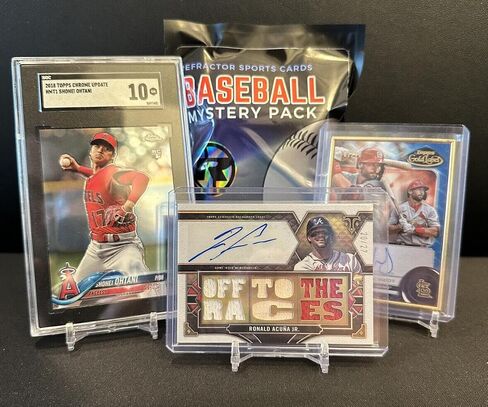 Baseball Mystery Hot Pack - 20 Cards - 1 Graded Card/AUTO - 14 RCS - 5 Parallels in Saudi Arabia