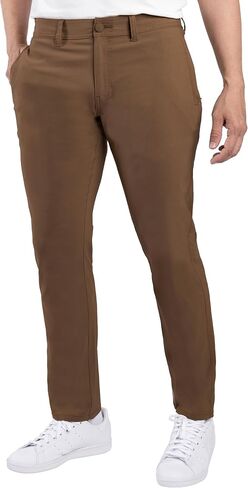 X RAY Stretch Slim Fit Golf Pants Men with Pockets - Tapered Lightweight Mens Golf Pants (Available in 30-38) in Kuwait