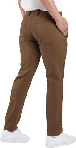 X RAY Stretch Slim Fit Golf Pants Men with Pockets - Tapered Lightweight Mens Golf Pants (Available in 30-38) in Kuwait